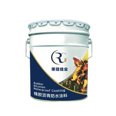 Factory Price Good Elastic Recovery Quick-setting Liquid Rubber Asphalt Color Waterproofing Coating